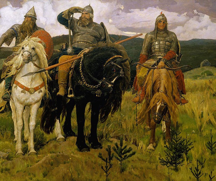 victor vasnetsov bogatyrs