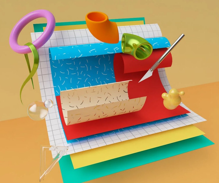 گالری آثار گرافیک سه بعدی خوزه کارلوس از کاستاریکا