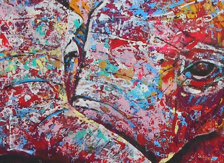 گالری آثار نقاشی انجی رایت از بریتانیا