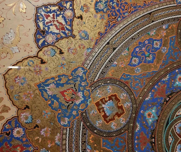 گالری آثار تذهیب محسن آقامیری از ایران