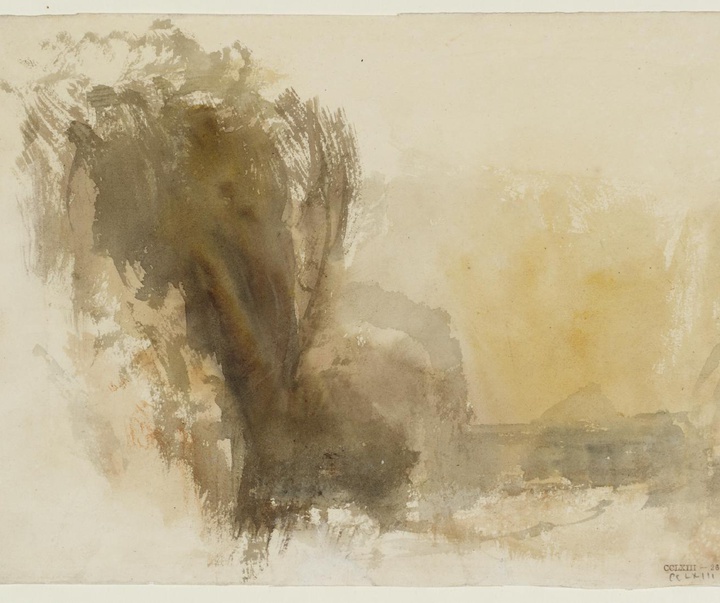 گالری اتودها و نقاشی های آبرنگ منظره‌پرداز رمانتیک بریتانیایی ویلیام ترنر