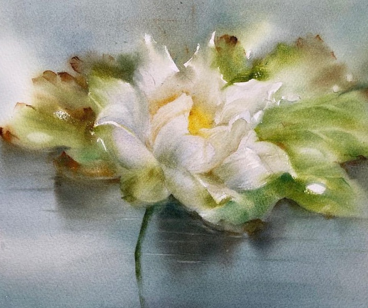 گالری آثار نقاشی آبرنگ از لینگون گان از چین