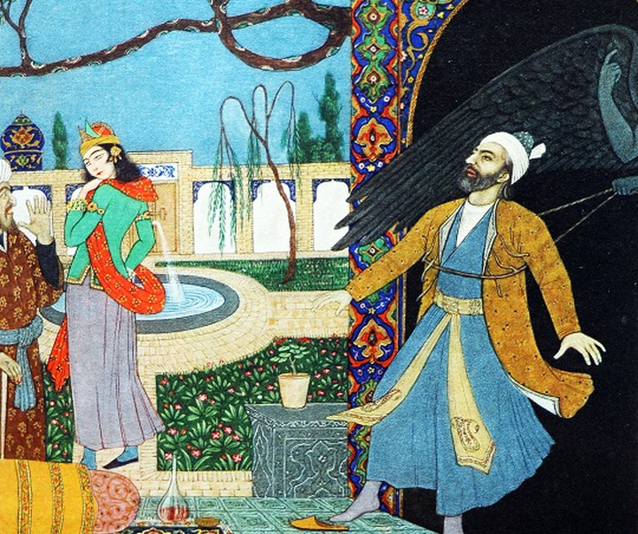 گالری آثار نقاشی و نگارگری عباس رسام‌ ارژنگی از ایران