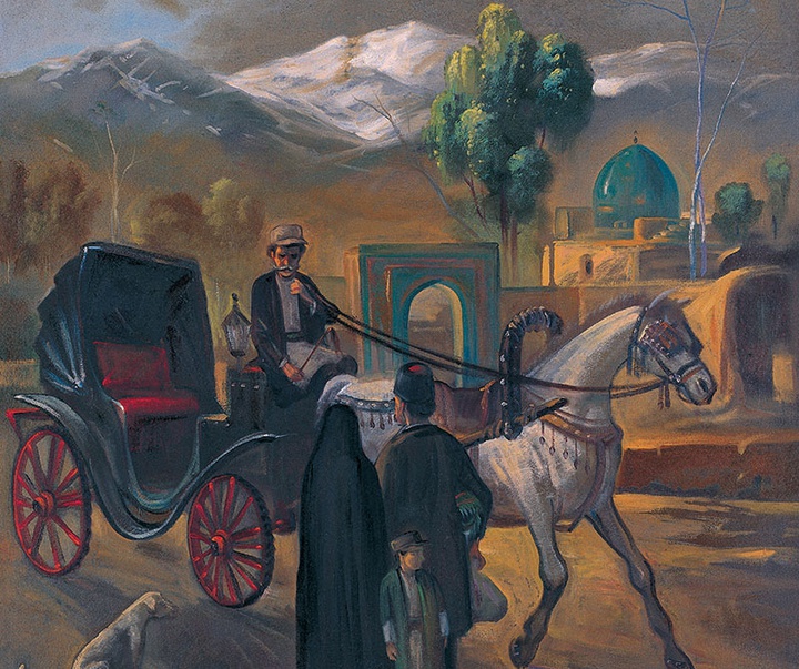 گالری آثار نقاشی کاظم چلیپا بخش دوم