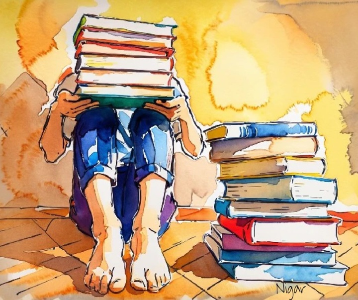 گالری نقاشی های آبرنگ نیوس گارسیا از اسپانیا
