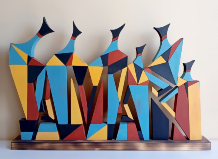 گالری آثار مجسمه و حجم خوزه مانوئل سولارس از اسپانیا