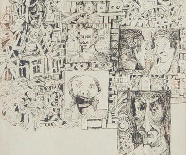 گالری آثار طراحی و نقاشی عبدالهادی الغزار از مصر