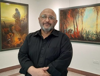 نمایشگاه آثار نقاشی عبدالحمید قدیریان در گالری حبیباله صادقی