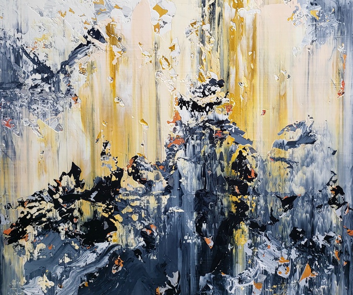 گالری آثار نقاشی انتزاعی الکس سنچنکو از بریتانیا