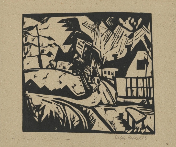 گالری آثار چاپ و گرافیک اریش هکل از آلمان