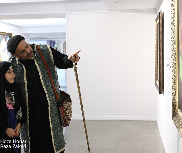 گالری افتتاحیه مجلس اول از نمایشگاه گروهی «روضه بهشت» با موضوع نقاشی