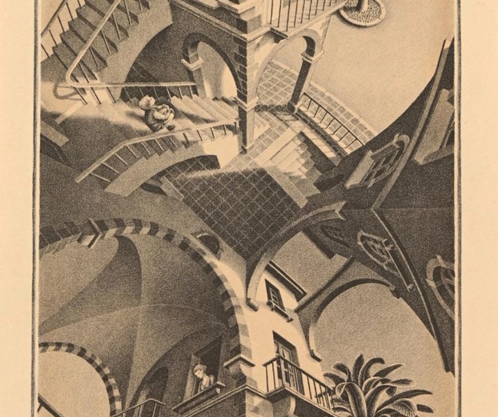 گالری آثار گرافیک موریس کورنلیس اشر از هلند