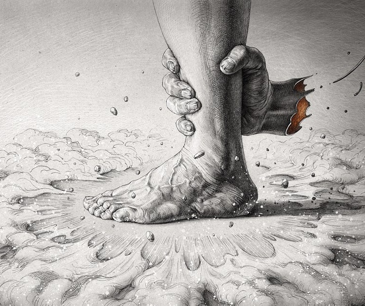 گالری آثار نقاشی و طراحی وان جین کیم