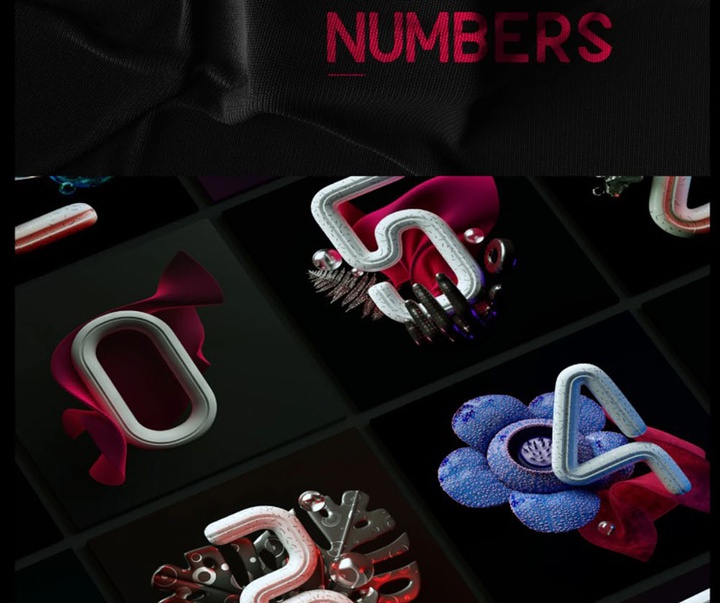 گالری آثار گرافیک سه بعدی خوزه کارلوس از کاستاریکا