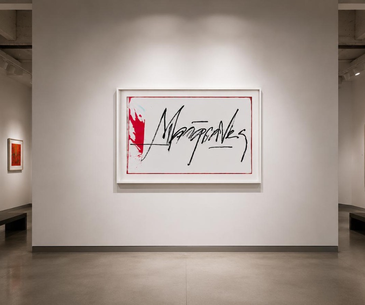 گالری آثار خوشنویسی مارکیس لوئیس (RETNA) از آمریکا