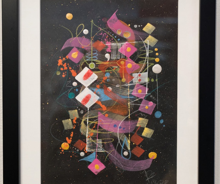 گالری آثار کالیگرافی محمد زمان از آمریکا