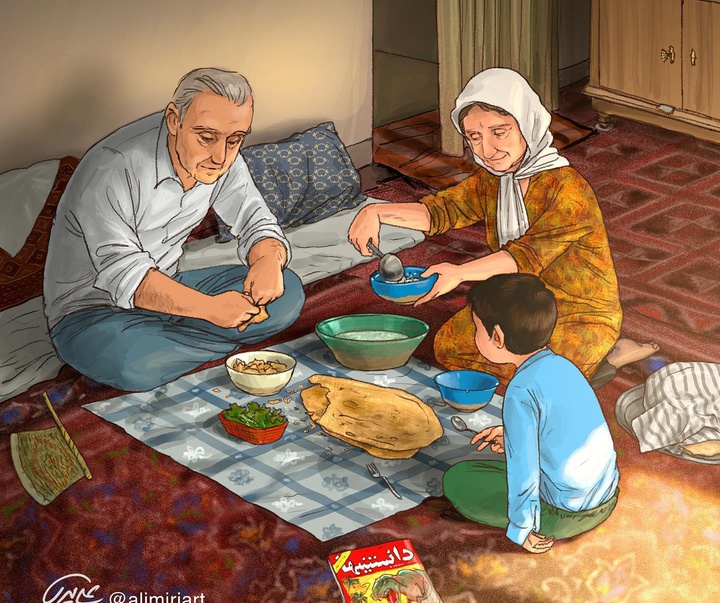 گالری منتخب تصویرسازی های علی میری