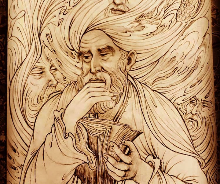 گالری آثار نگارگری ابراهیم عامری فر از ایران