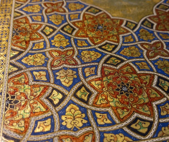 گالری آثار تذهیب طاهره اسرافیلی از ایران