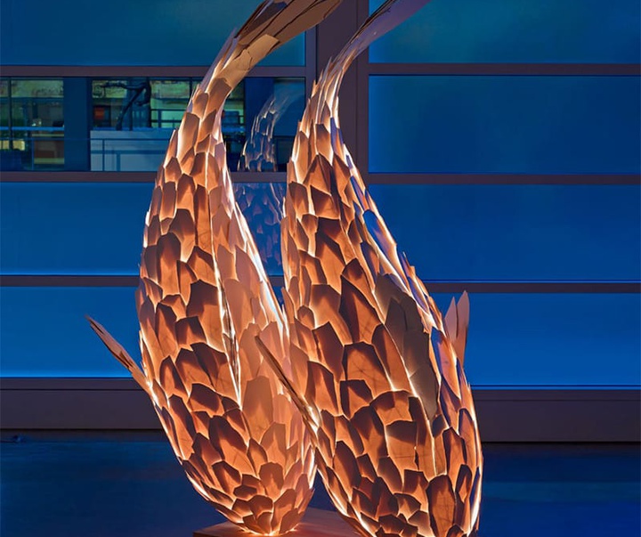 گالری آثار مجسمه و حجم فرانک گهری هنرمند آمریکایی کانادایی