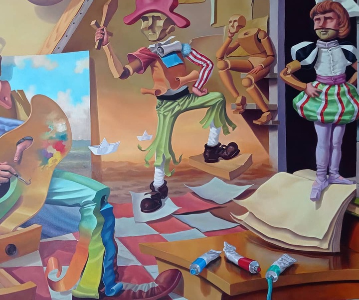 گالری آثار تصویرسازی برگ اولیویرا از برزیل