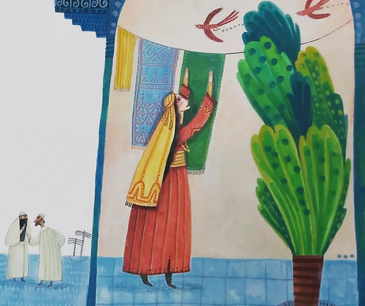 گالری تصویرسازی های طیبه توسلی از ایران