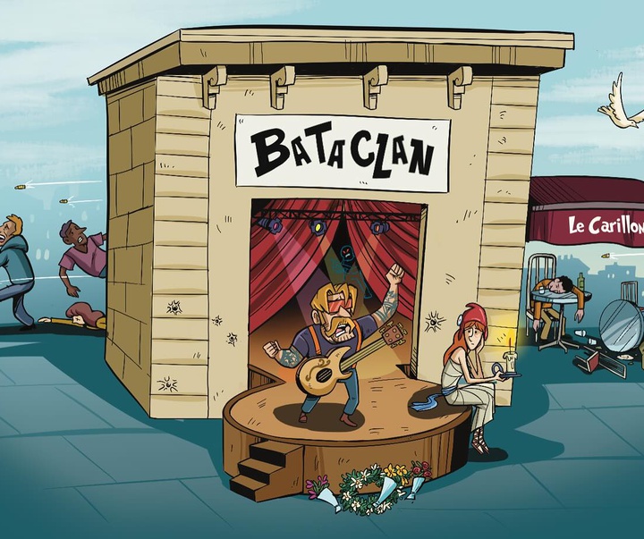 گالری آثار کارتون و کاریکاتور لاتراش یاسین از فرانسه