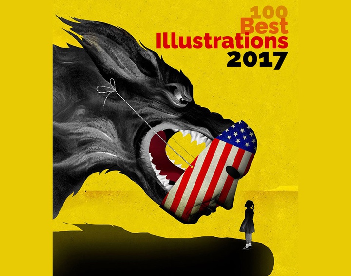 گالری ۱۰۰ تصویرسازی برتر دنیا در سال ۲۰۱۷ - بخش ۱