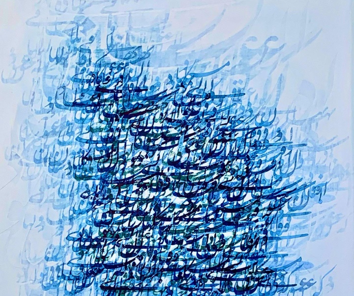 گالری آثار خوشنویسی احمد محمدپور از ایران