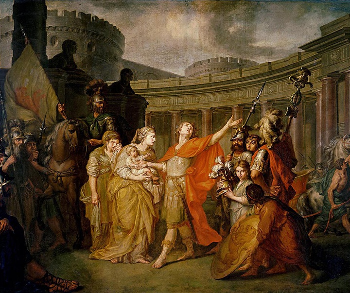 anton losenko farewell of hector and andromache