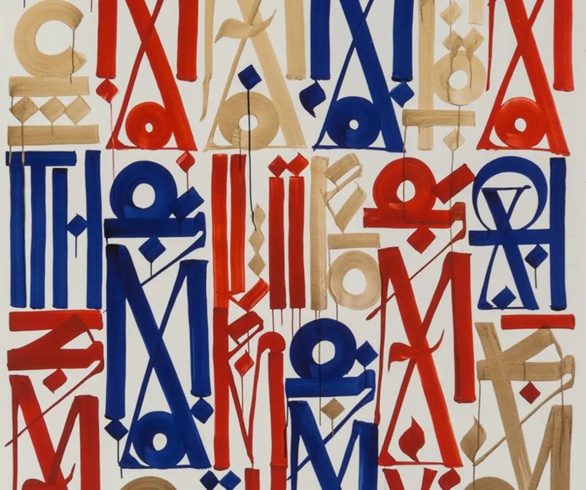 گالری آثار خوشنویسی مارکیس لوئیس (RETNA) از آمریکا