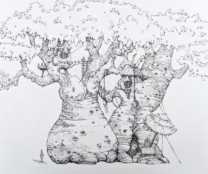 گالری آثار نقاشی آدری رووین از فرانسه