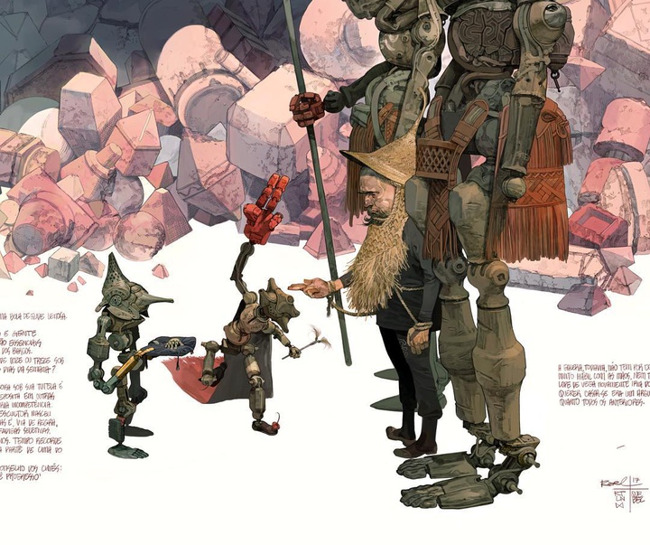 گالری تصویرسازی‌های رائل لیرا از برزیل