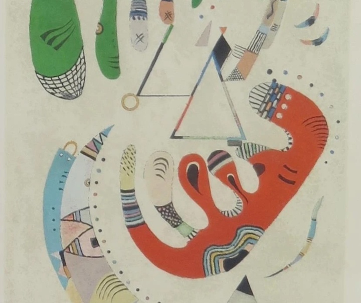 گالری آثار نقاشی واسیلی کاندینسکی از روسیه