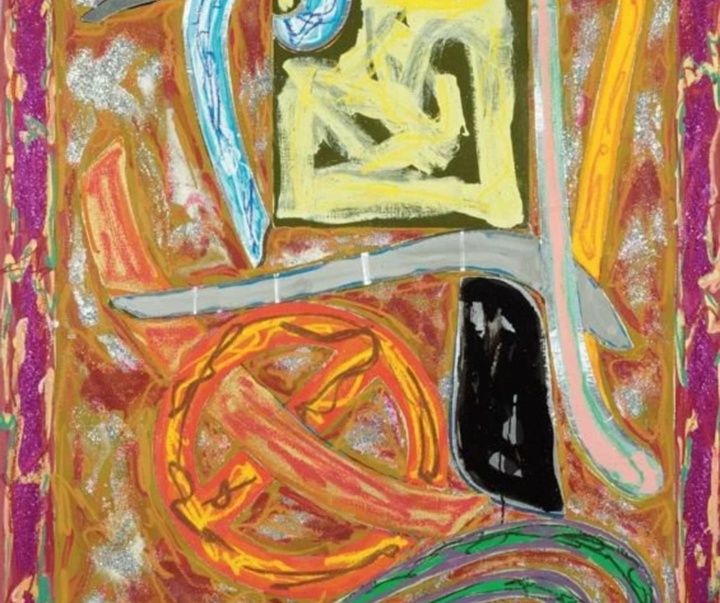 گالری آثار گرافیک فرانک استلا از آمریکا