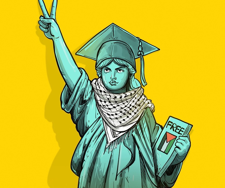 گالری آثار کارتون محمود عباس از فلسطین