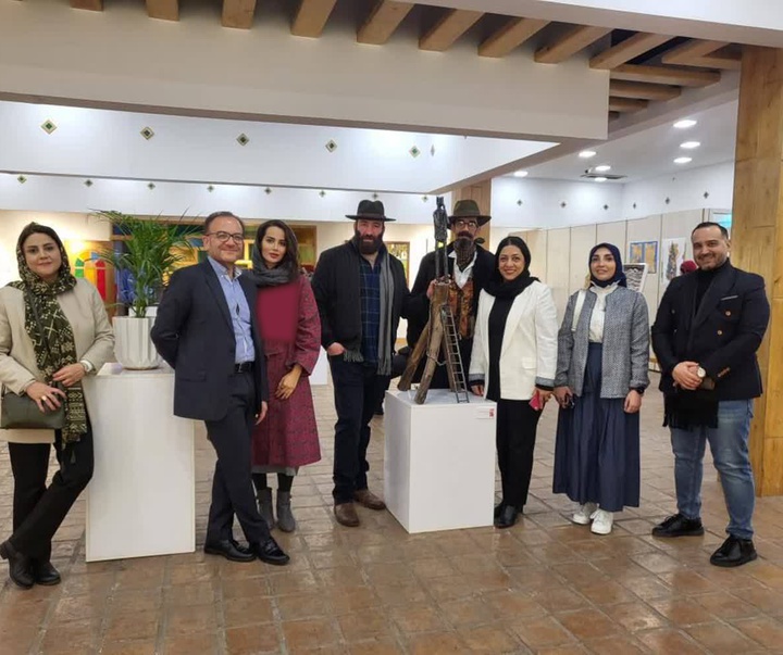 گزارش تصویری هفدهمین جشنواره هنرهای تجسمی فجر با عنوان سرزمین من در استان تهران