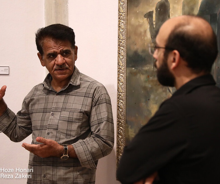 گالری «رستاخیز» مجموعه‌ای از آثار عاشورایی علی بحرینی