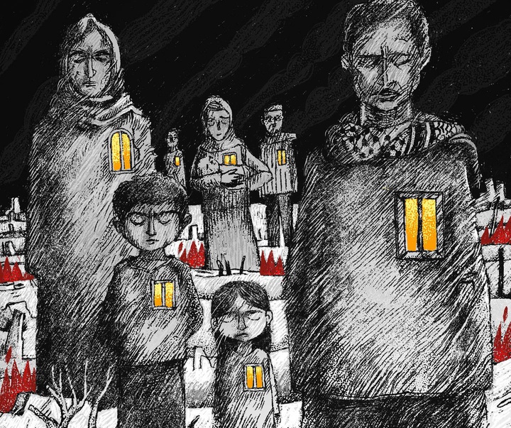 گالری آثار کارتون حسن منصره از فلسطین