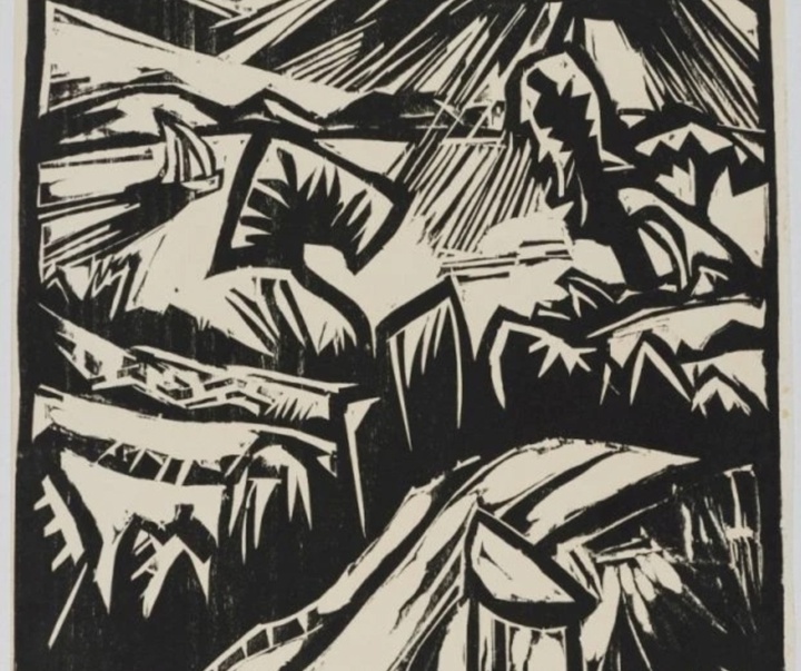 گالری آثار چاپ و گرافیک اریش هکل از آلمان