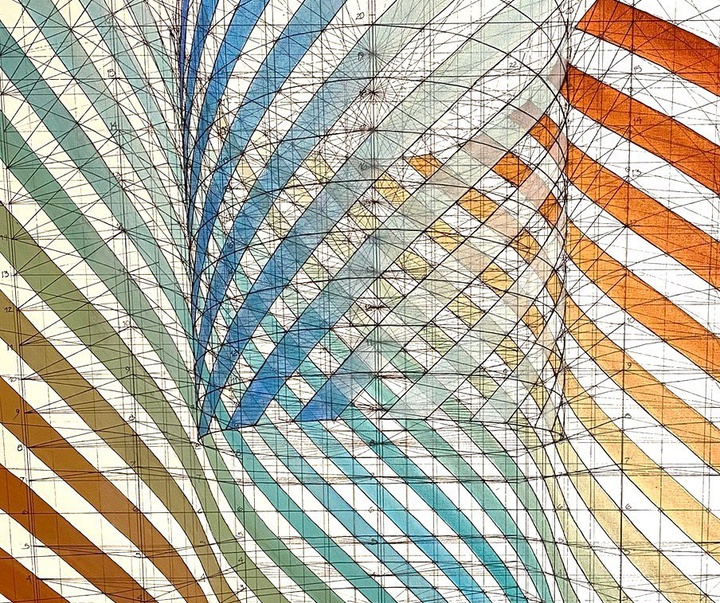 گالری نقاشی های هندسی رافائل آرائوخو از ونزوئلا