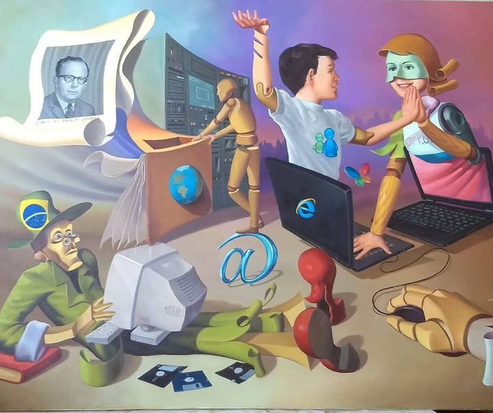 گالری آثار تصویرسازی برگ اولیویرا از برزیل