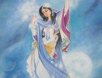گالری آثار نگارگری شیدا گرایلی از ایران